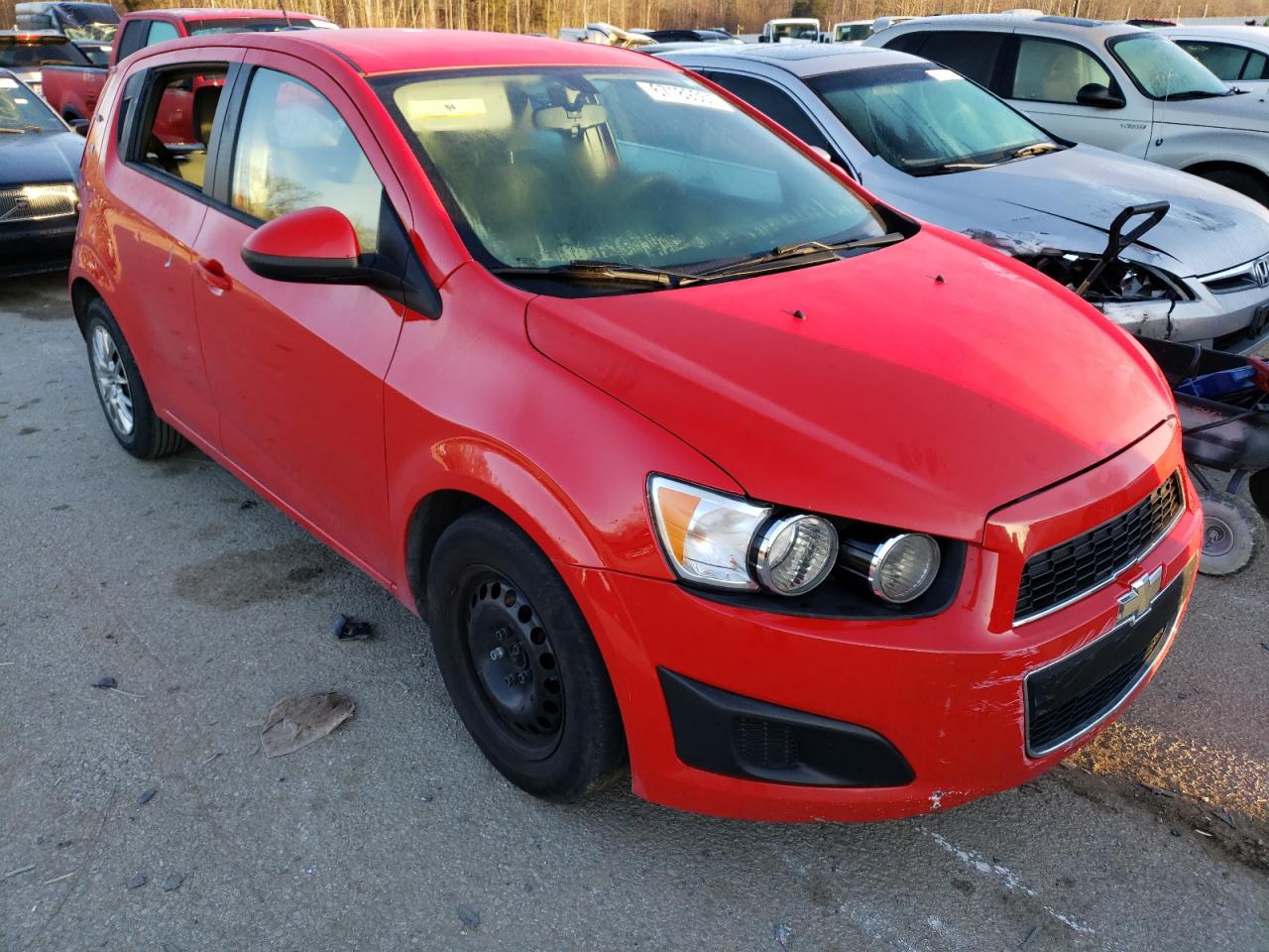 CHEVROLET SONIC LS 2015 with VIN 1G1JA6SH7F4125823 - Photo from auction