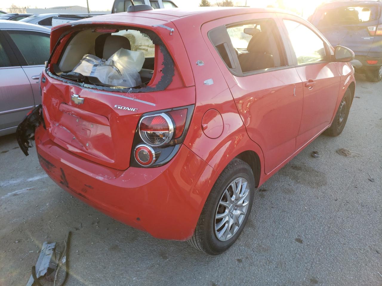 Photo 4 from auction – 2015 CHEVROLET SONIC LS with VIN 1G1JA6SH7F4125823