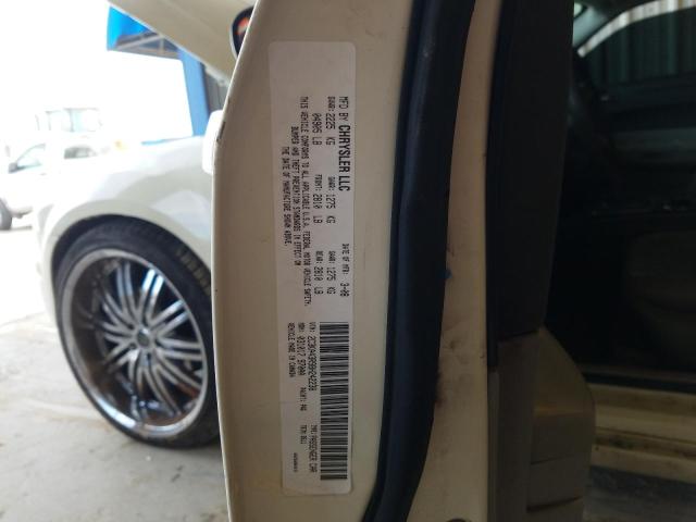 Photo 10 from auction – 2008 CHRYSLER 300 LX with VIN 2C3KA43R98H242238