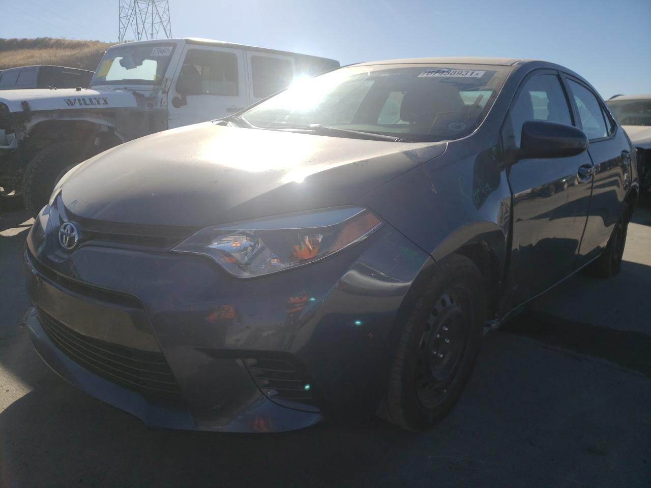 Photo 2 from auction – 2016 TOYOTA COROLLA L with VIN 5YFBURHEXGP412346