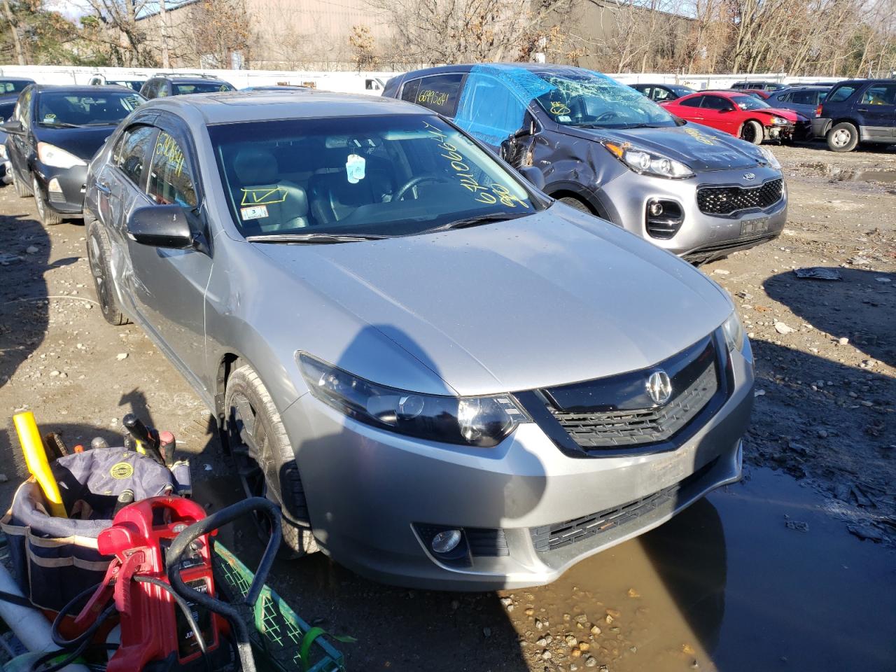 ACURA TSX 2010 with VIN JH4CU2F63AC041651 - Photo from auction