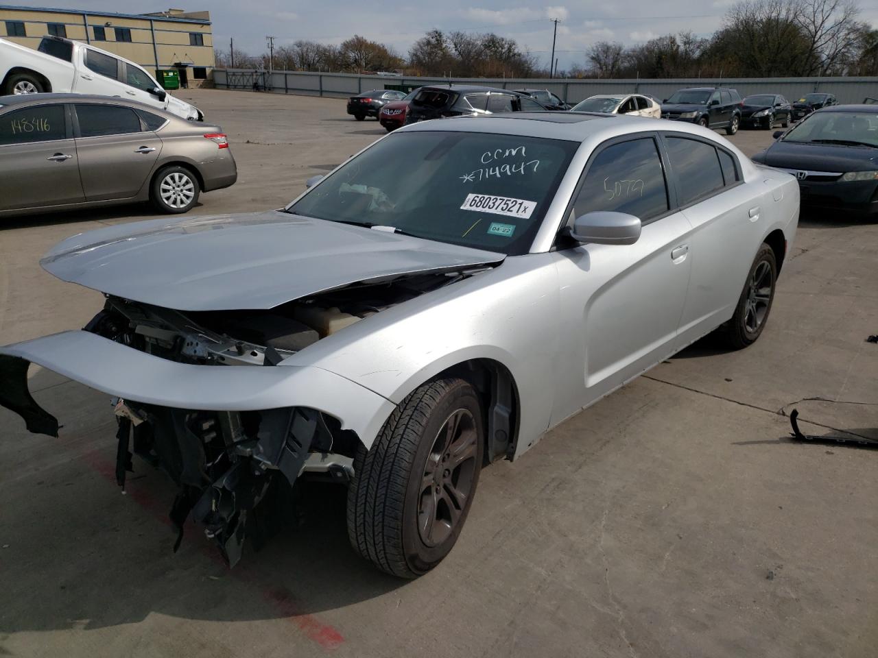 Photo 2 from auction – 2019 DODGE CHARGER SX with VIN 2C3CDXBG4KH714947