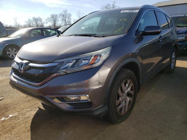 Photo 2 from auction – 2015 HONDA CR-V EXL with VIN 5J6RM4H73FL037033