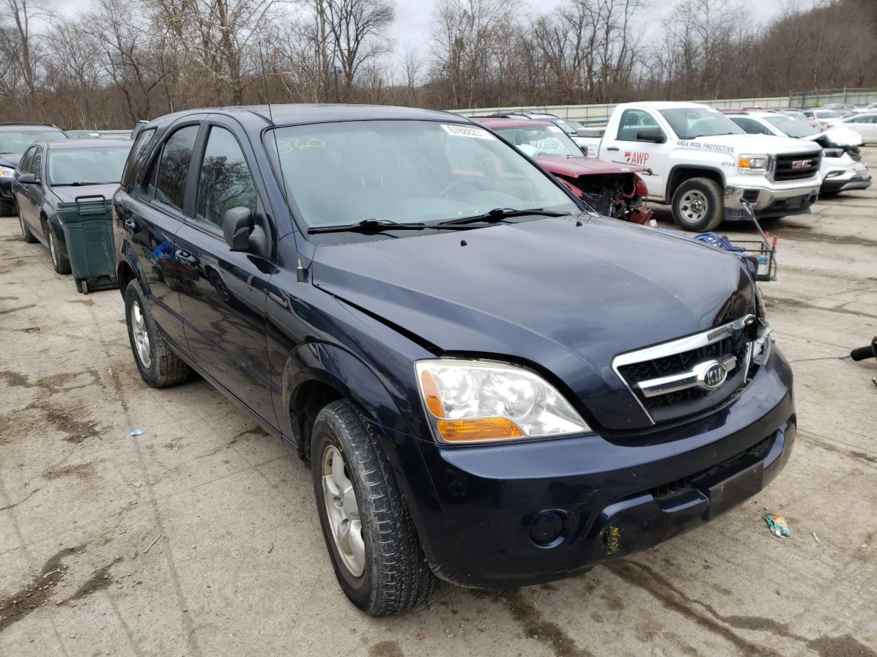 KIA SORENTO LX 2009 with VIN KNDJD735295889148 - Photo from auction
