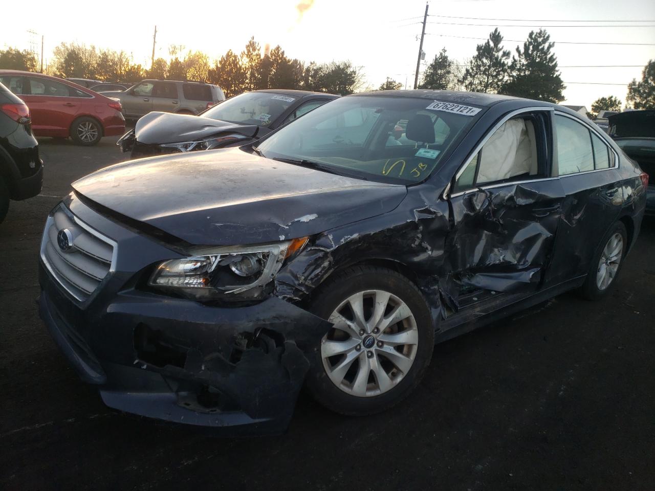 Photo 9 from auction – 2015 SUBARU LEGACY 2.5 with VIN 4S3BNAC63F3053167