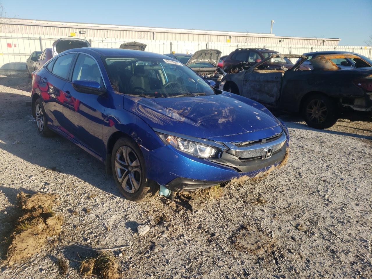 HONDA CIVIC LX 2017 with VIN 19XFC2F53HE069302 - Photo from auction