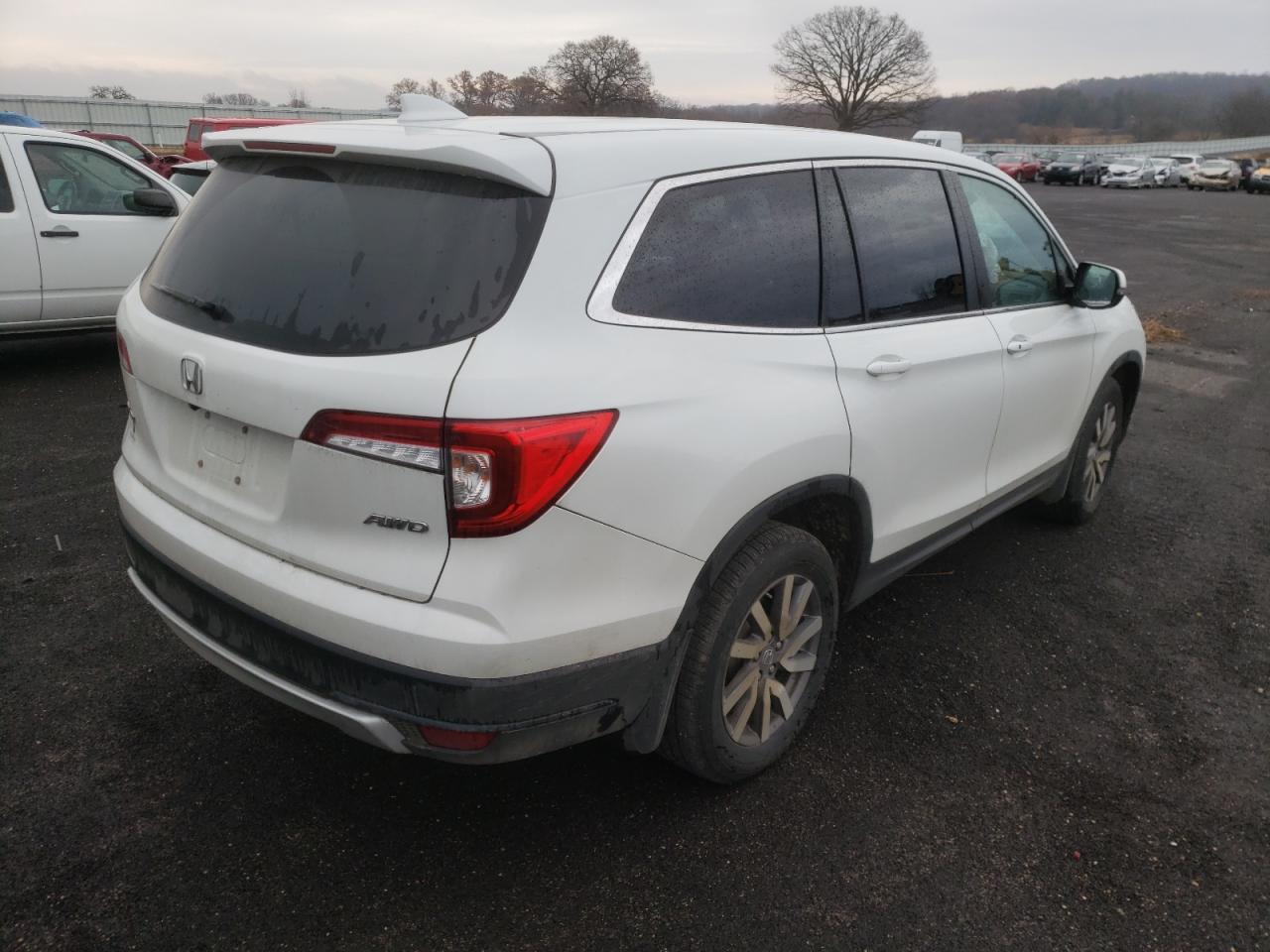 Photo 4 from auction – 2020 HONDA PILOT EXL with VIN 5FNYF6H58LB003075