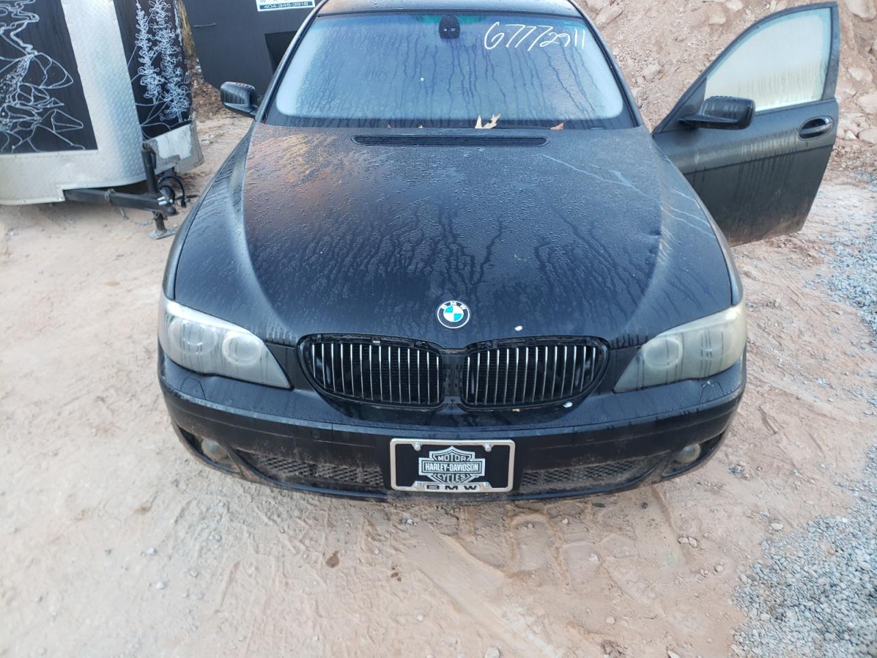 Photo 7 from auction – 2007 BMW 750 I with VIN WBAHL83537DT08215