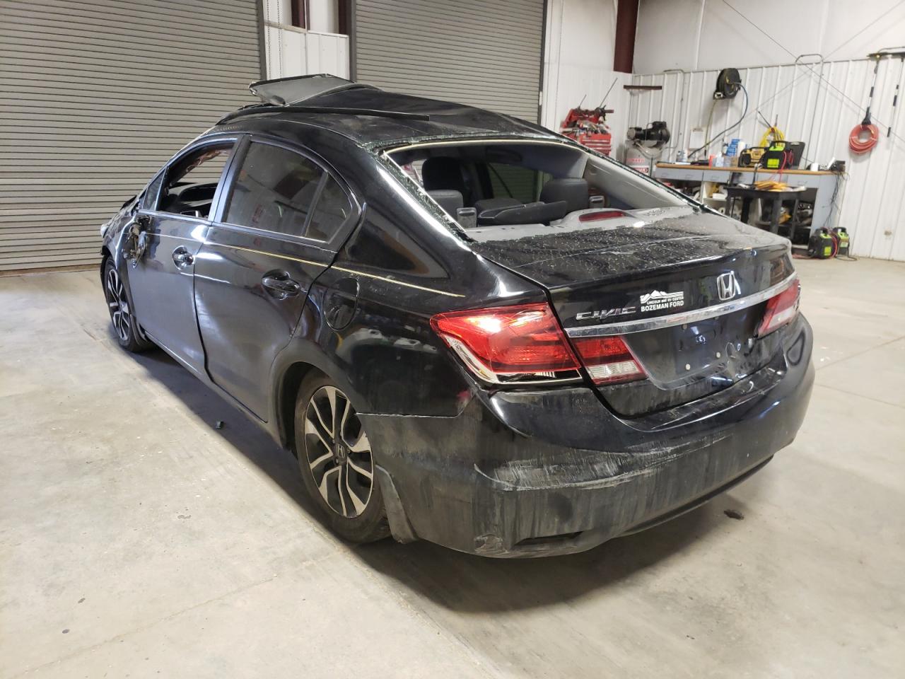 Photo 3 from auction – 2015 HONDA CIVIC EX with VIN 19XFB2F80FE086620