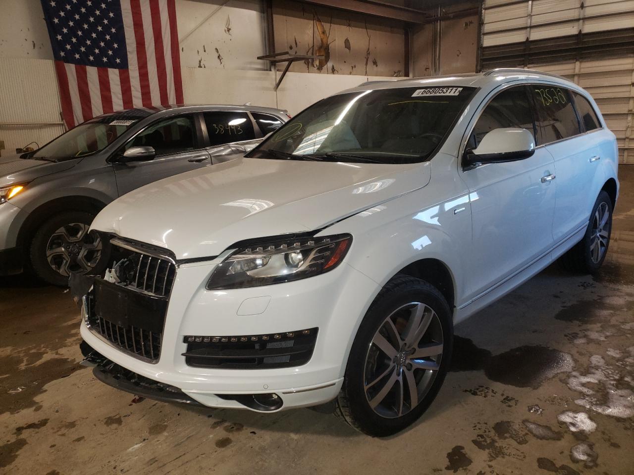 Photo 2 from auction – 2014 AUDI Q7 PREMIUM with VIN WA1LGAFEXED009655