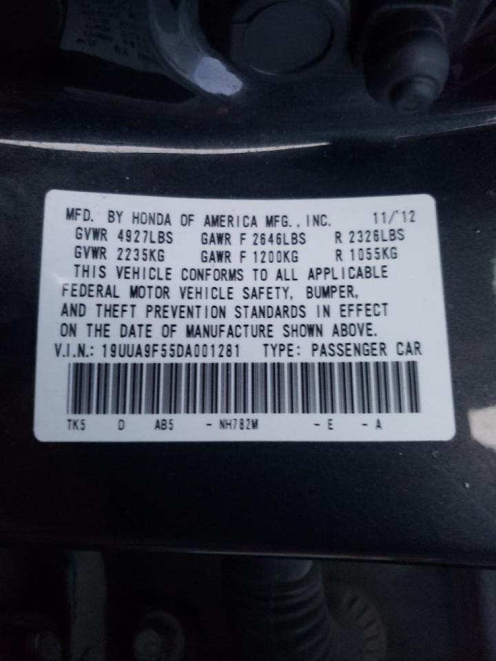 Photo 10 from auction – 2013 ACURA TL with VIN 19UUA9F55DA001281