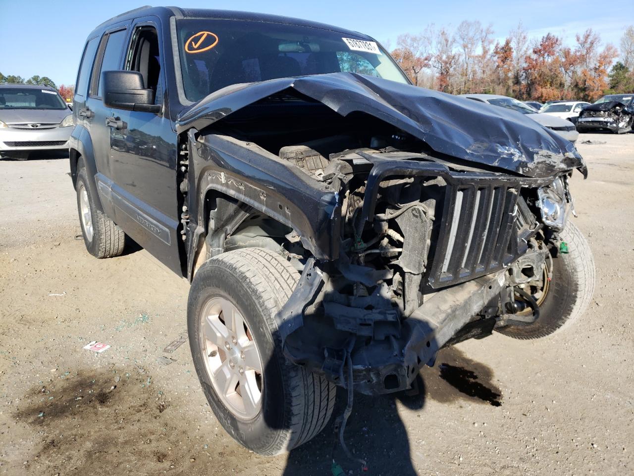 JEEP LIBERTY SP 2012 with VIN 1C4PJLAK0CW171345 - Photo from auction