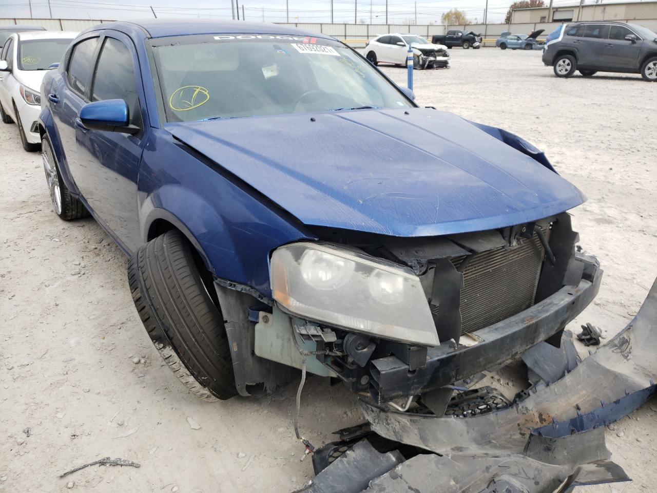 Фото 1 с аукциона – 2013 DODGE AVENGER SX с VIN 1C3CDZCB2DN611390