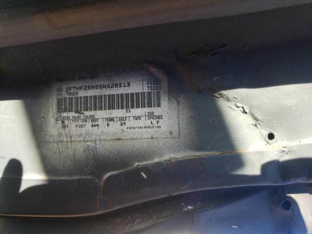 Photo 10 from auction – 1995 FORD F250 with VIN 1FTHF25H0SNA28513