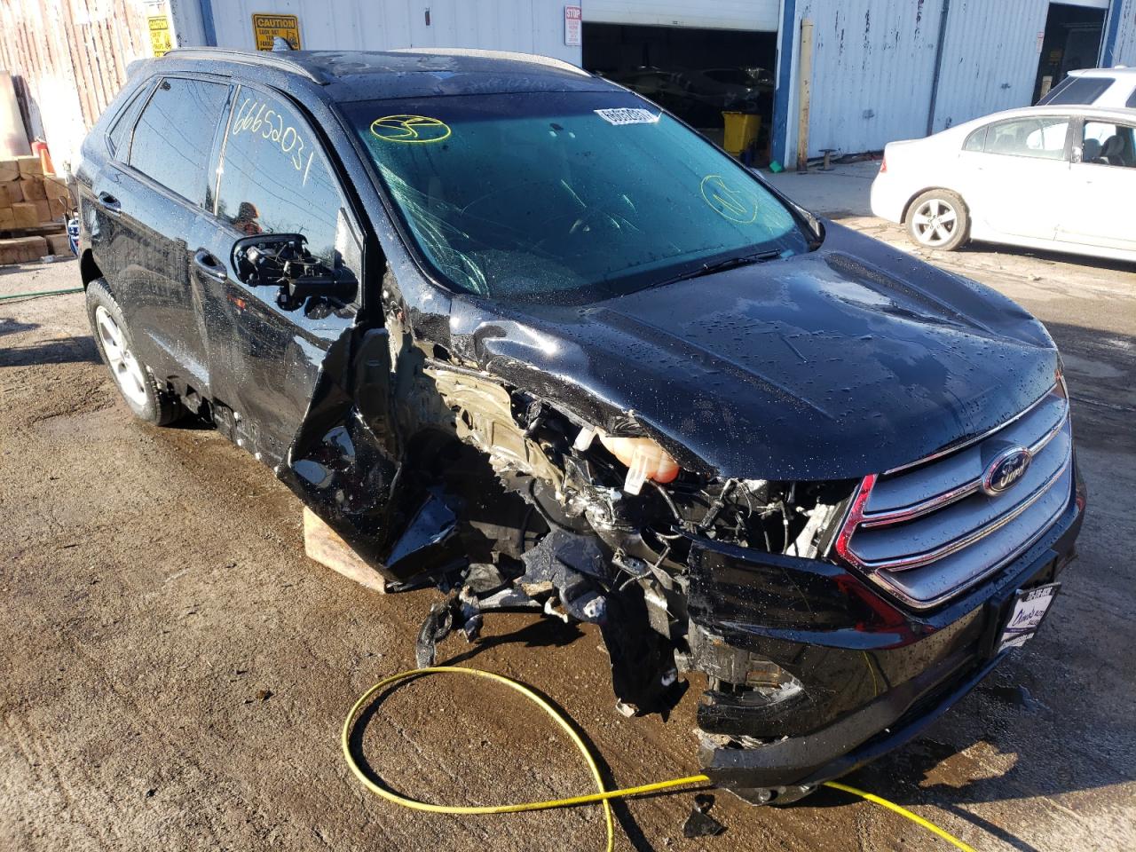 FORD EDGE SE 2017 with VIN 2FMPK4G97HBC52581 - Photo from auction
