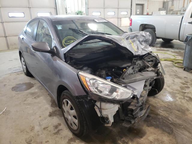 HYUNDAI ACCENT GLS 2015 with VIN KMHCT4AE2FU901549 - Photo from auction