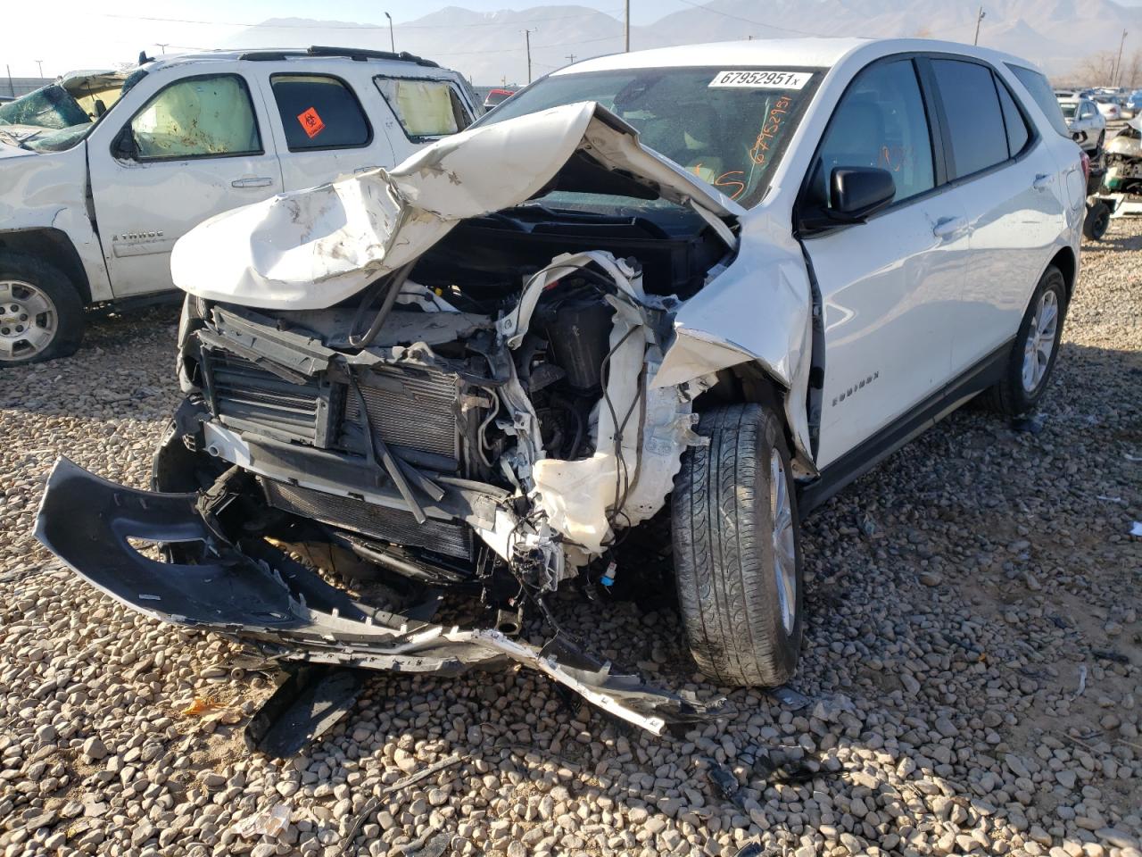 Photo 2 from auction – 2020 CHEVROLET EQUINOX LS with VIN 3GNAXSEVXLS629348