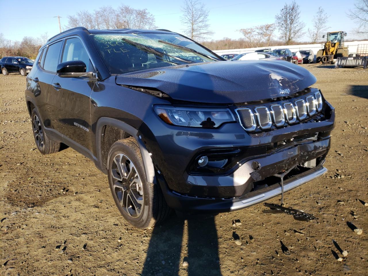JEEP COMPASS LI 2022 with VIN 3C4NJDCB3NT111546 - Photo from auction