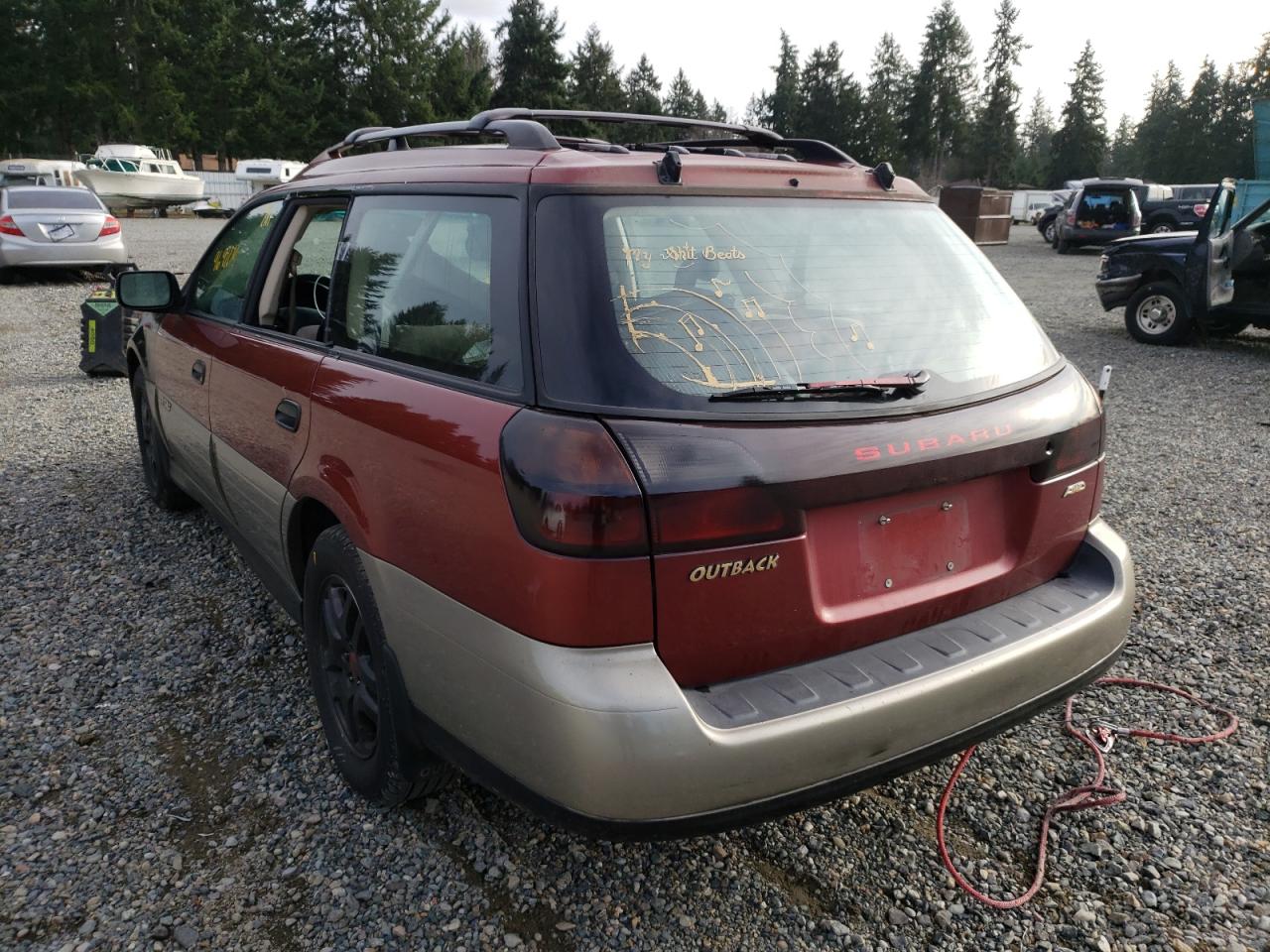 Photo 3 from auction – 2003 SUBARU LEGACY OUT with VIN 4S3BH675X37625698