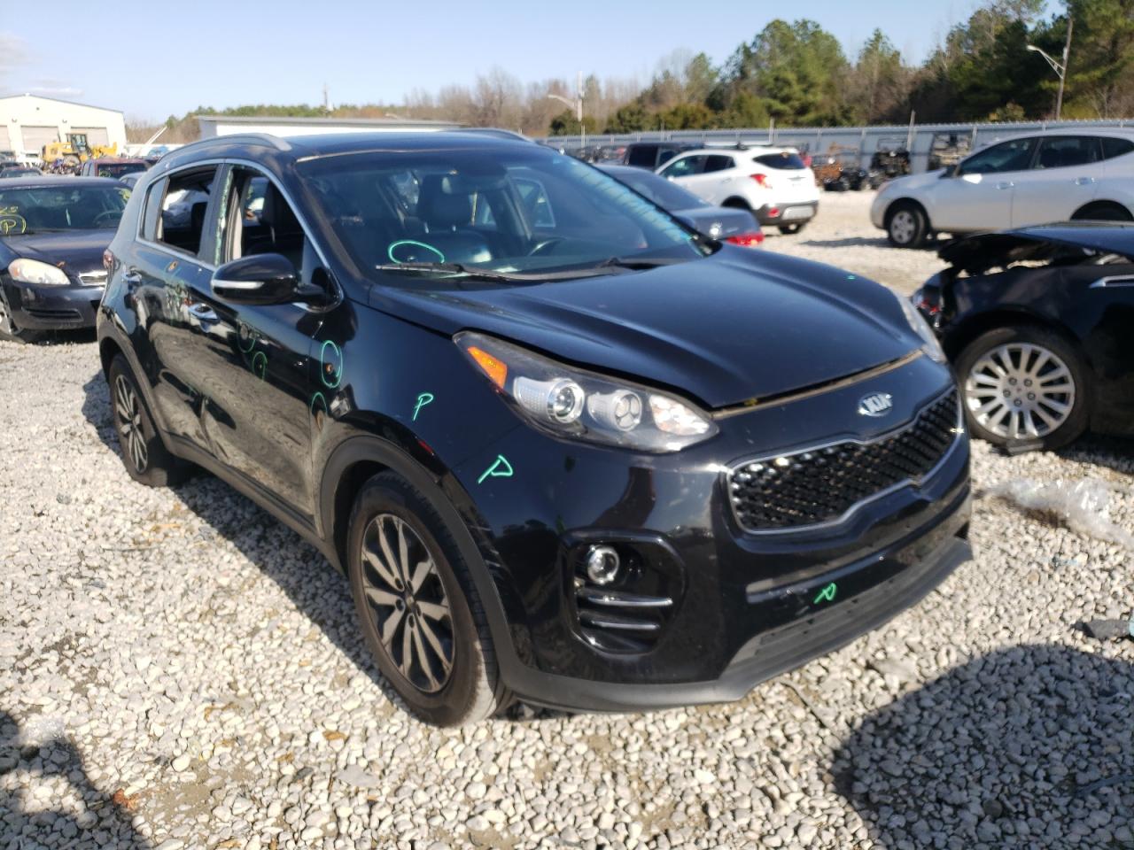 KIA SPORTAGE E 2017 with VIN KNDPN3AC2H7092936 - Photo from auction