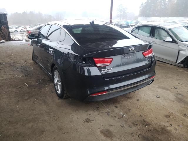 Photo 3 from auction – 2016 KIA OPTIMA EX with VIN 5XXGU4L31GG095922