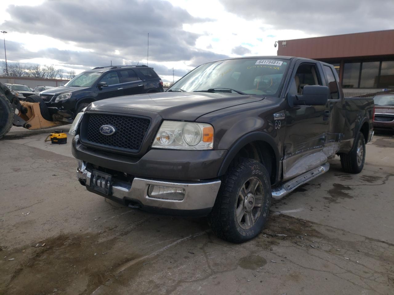 Photo 2 from auction – 2005 FORD F150 with VIN 1FTPX14515NB93260