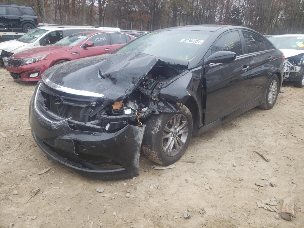 Photo 2 from auction – 2014 HYUNDAI SONATA GLS with VIN 5NPEB4AC9EH880352