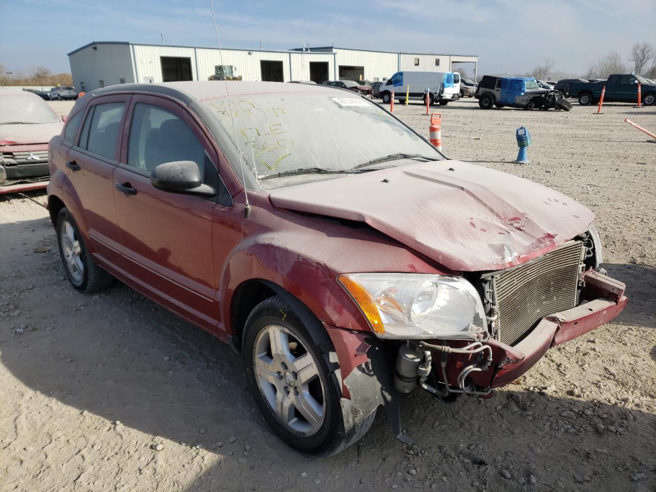 DODGE CALIBER SX 2007 with VIN 1B3HB48B37D328348 - Photo from auction