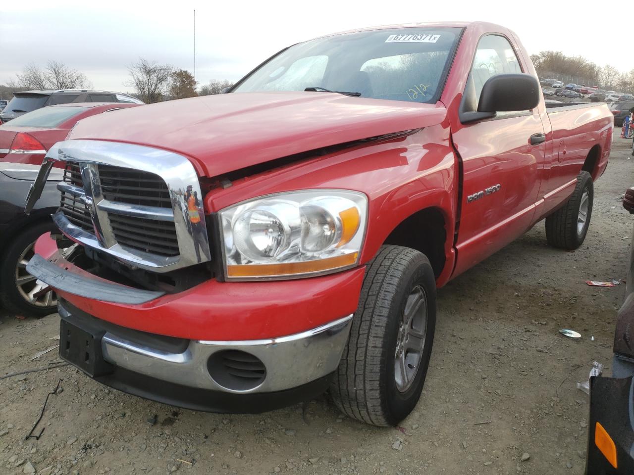 Photo 2 from auction – 2006 DODGE RAM 1500 S with VIN 1D7HU16NX6J114595