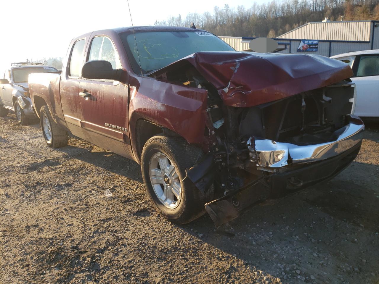 CHEVROLET SILVERADO 2008 with VIN 1GCEK19C48Z230117 - Photo from auction