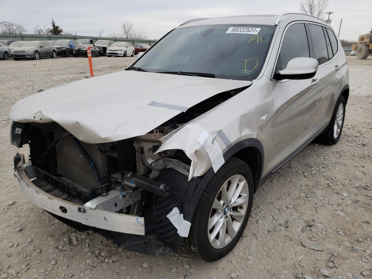 Photo 2 from auction – 2014 BMW X3 XDRIVE2 with VIN 5UXWX9C59E0D32822