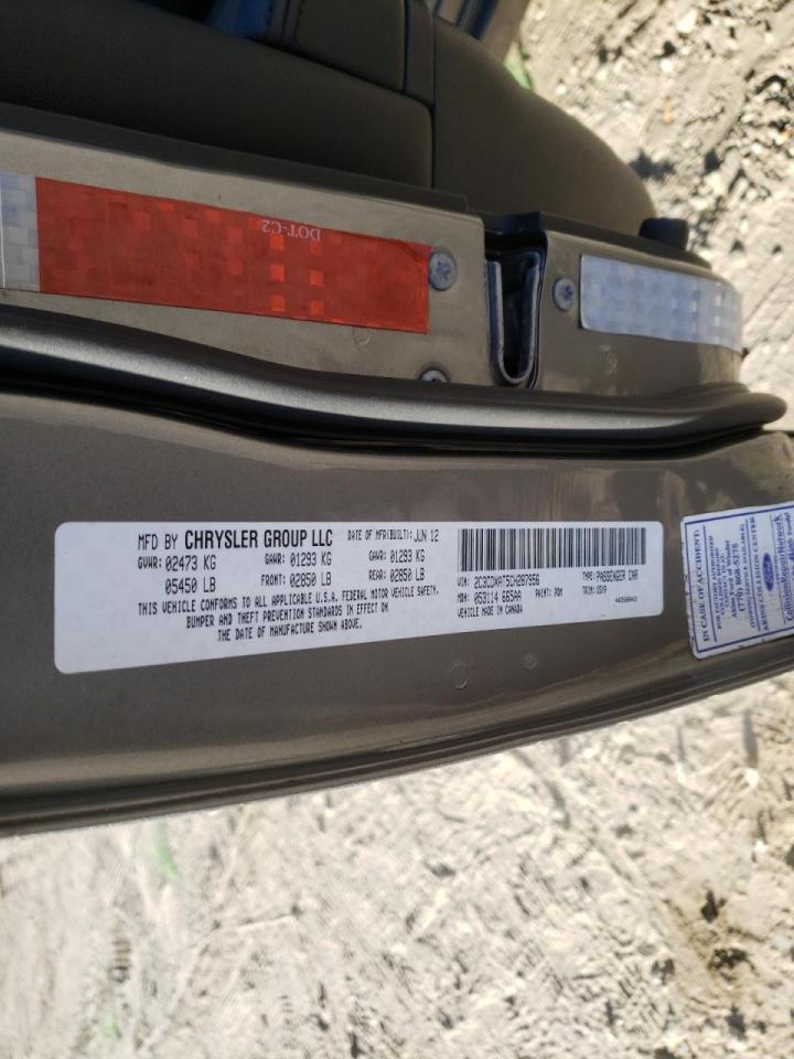 Photo 10 from auction – 2012 DODGE CHARGER PO with VIN 2C3CDXAT5CH287956