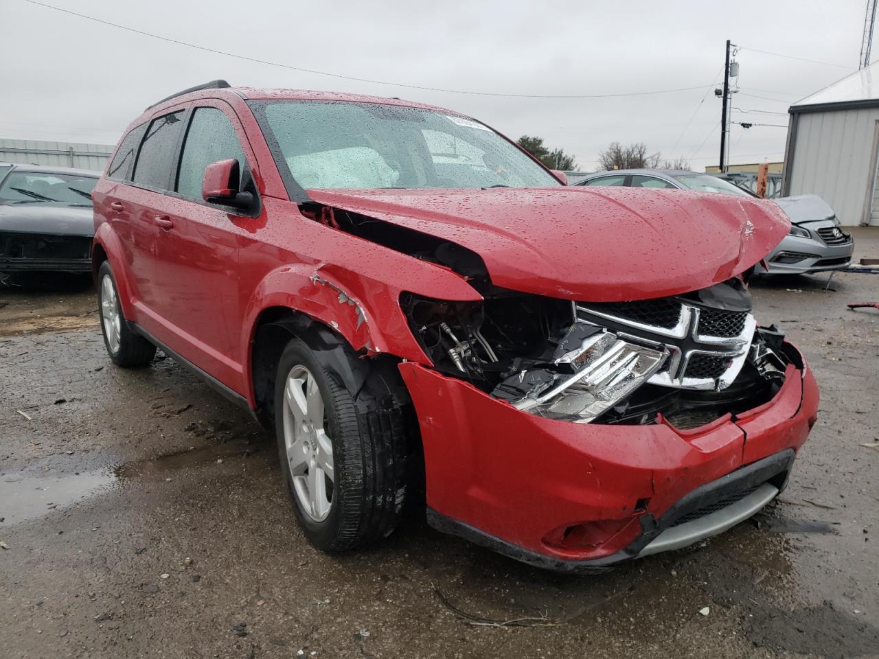 DODGE JOURNEY SX 2012 with VIN 3C4PDCBG3CT353872 - Photo from auction