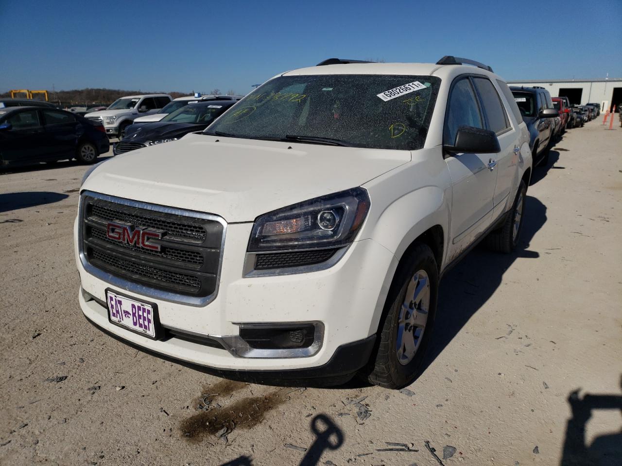 Photo 2 from auction – 2014 GMC ACADIA SLE with VIN 1GKKRNED0EJ376792