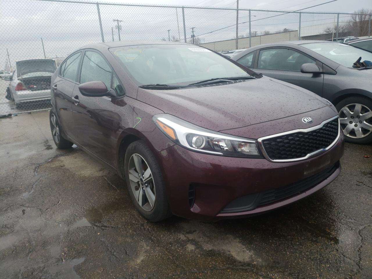 KIA FORTE LX 2018 with VIN 3KPFL4A79JE194525 - Photo from auction