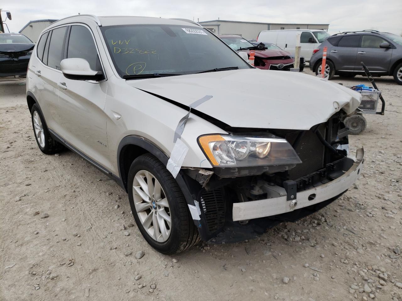 BMW X3 XDRIVE2 2014 with VIN 5UXWX9C59E0D32822 - Photo from auction