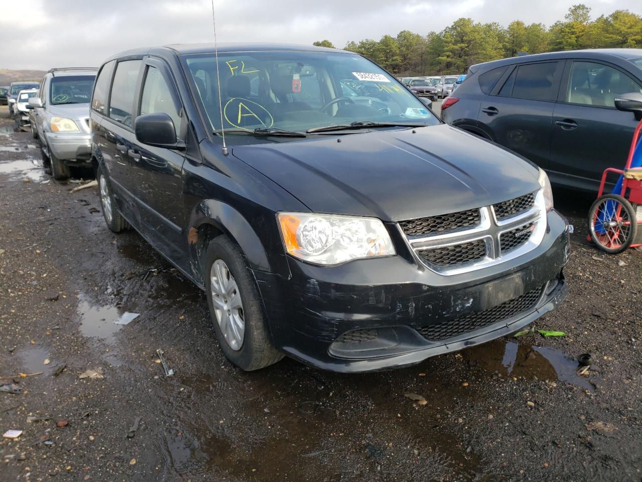 DODGE GRAND CARA 2014 with VIN 2C4RDGBG0ER411944 - Photo from auction