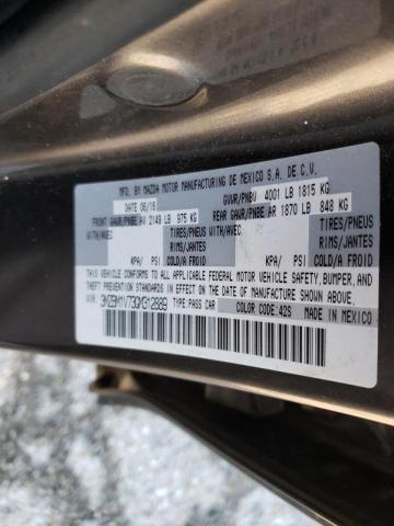 Photo 10 from auction – 2016 MAZDA 3 TOURING with VIN 3MZBM1V73GM312889