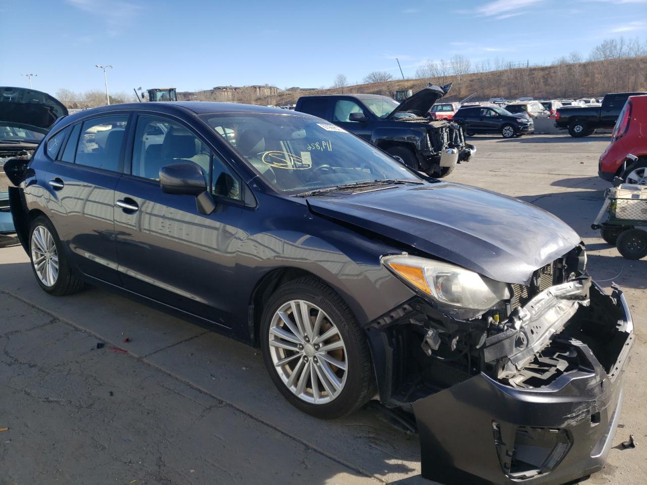 SUBARU IMPREZA LI 2013 with VIN JF1GPAH69D2833739 - Photo from auction