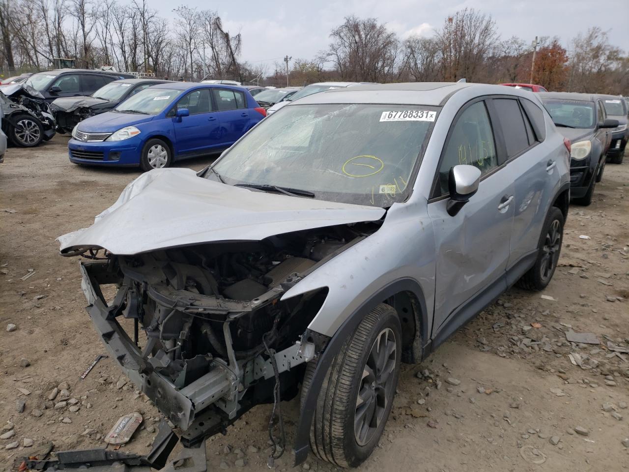 Photo 2 from auction – 2016 MAZDA CX-5 GT with VIN JM3KE4DY1G0739042