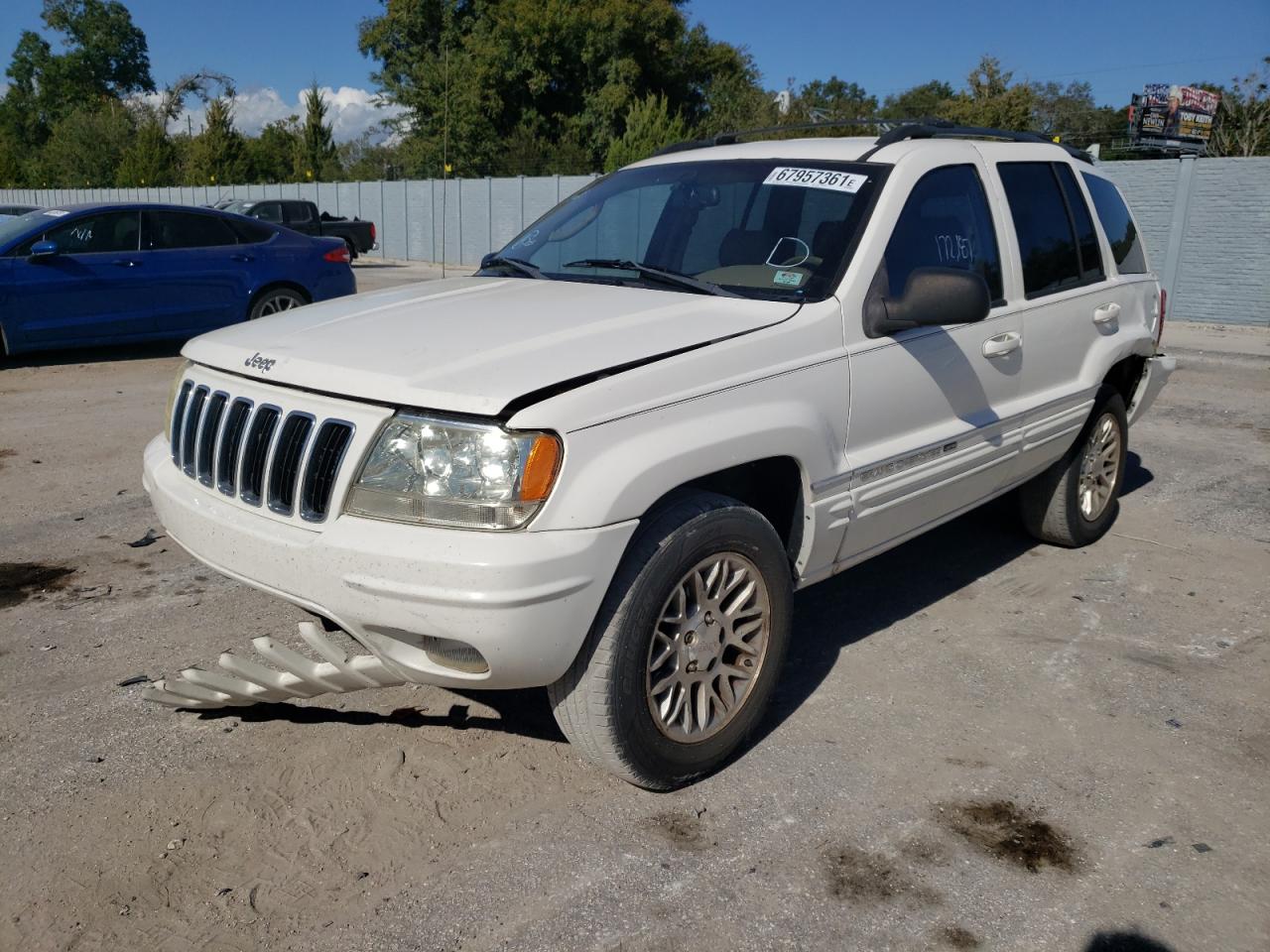 Photo 2 from auction – 2002 JEEP GRAND CHER with VIN 1J4GX58N82C216150