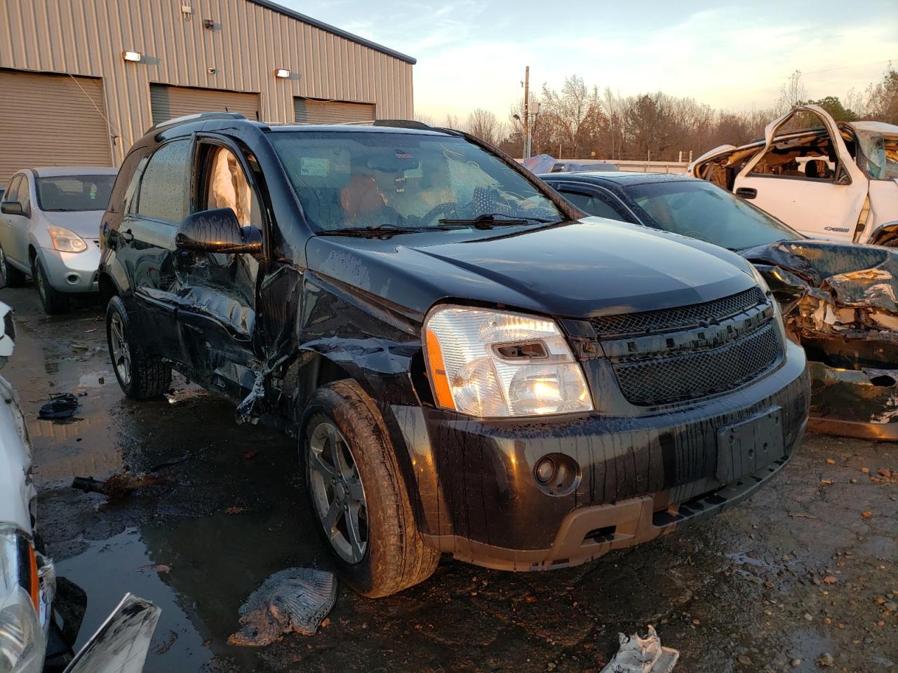 CHEVROLET EQUINOX LT 2007 with VIN 2CNDL73F376110166 - Photo from auction