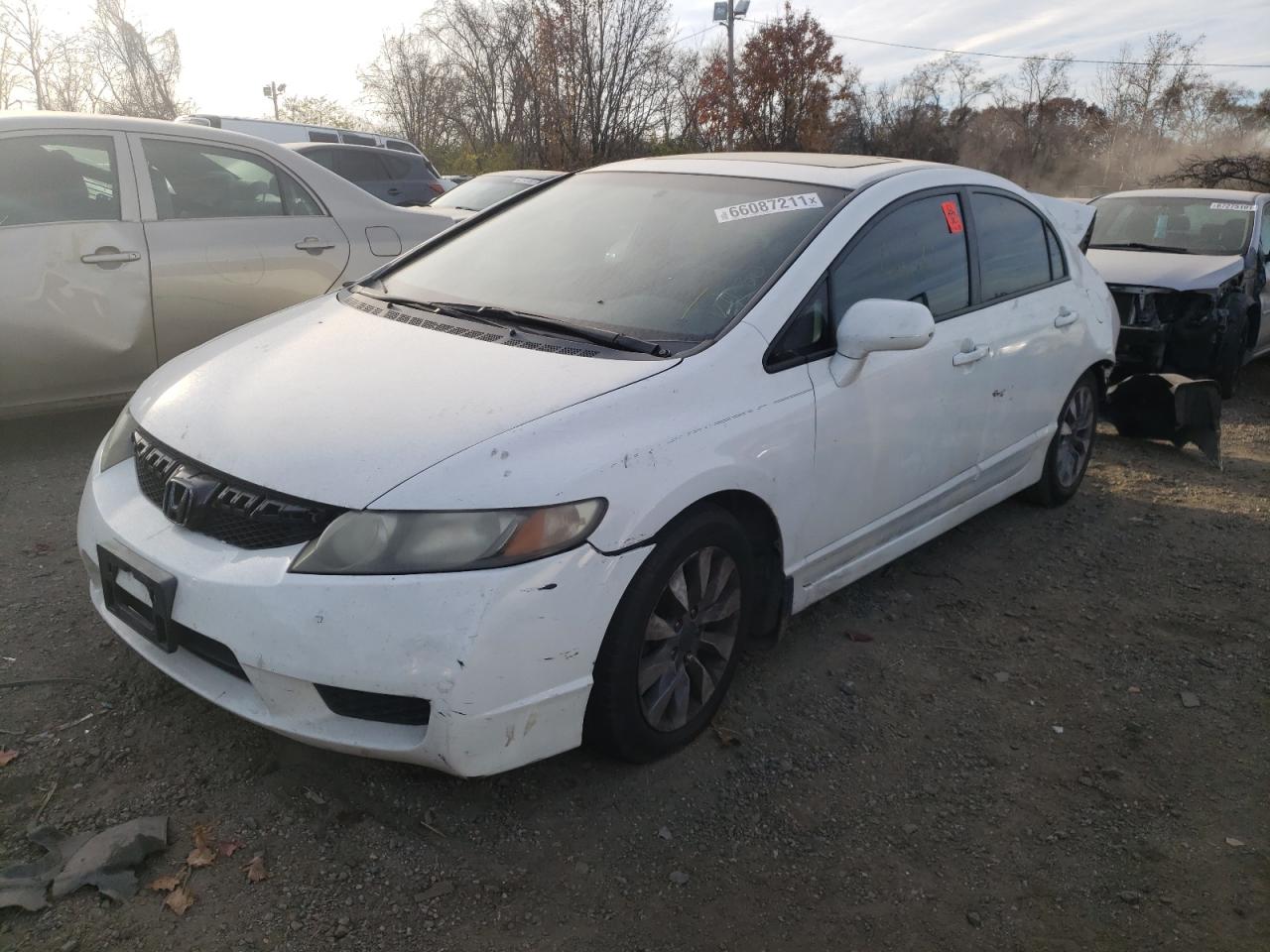 Photo 2 from auction – 2010 HONDA CIVIC EX with VIN 2HGFA1F86AH519773