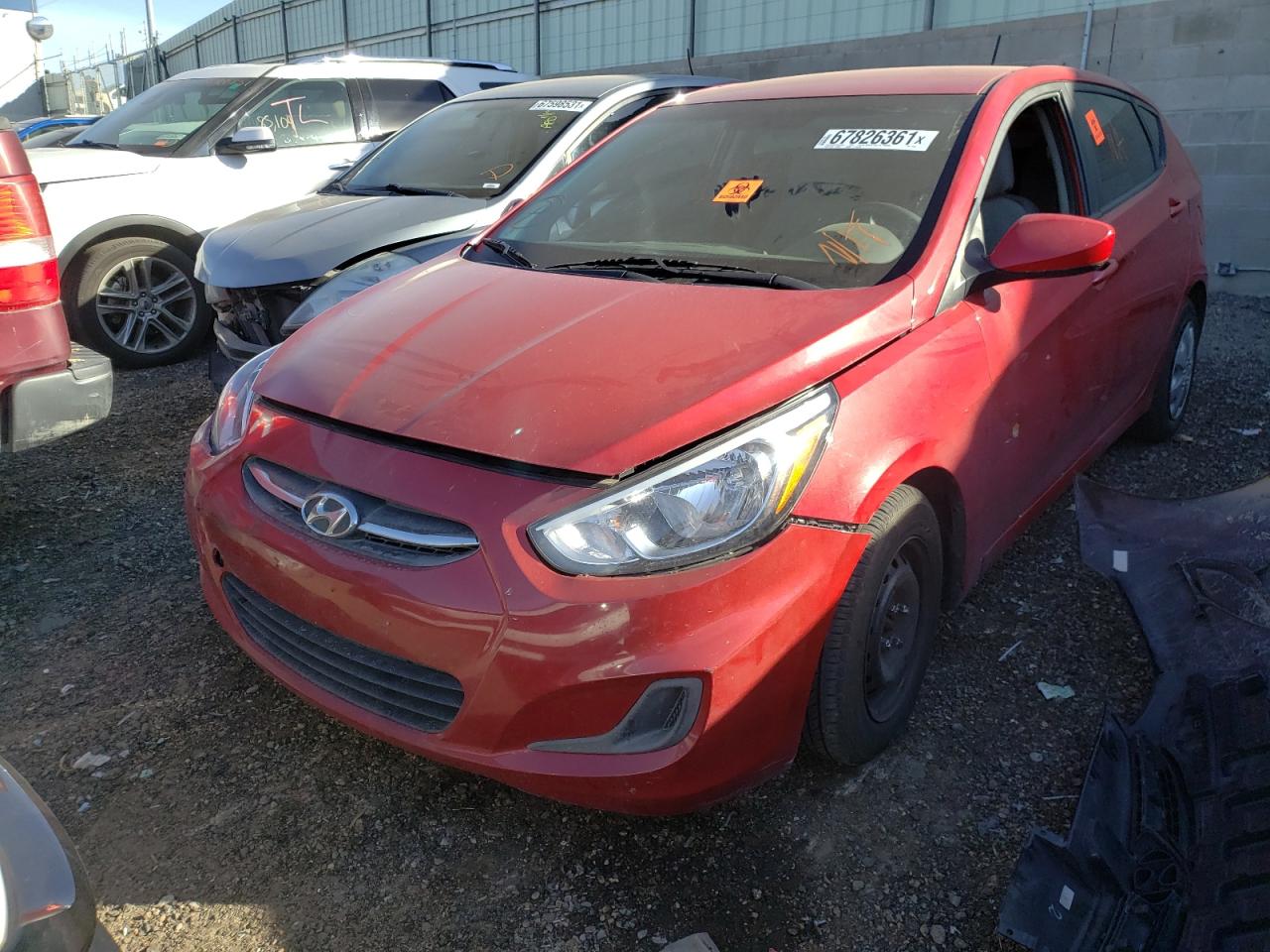Photo 2 from auction – 2017 HYUNDAI ACCENT SE with VIN KMHCT5AE3HU319002
