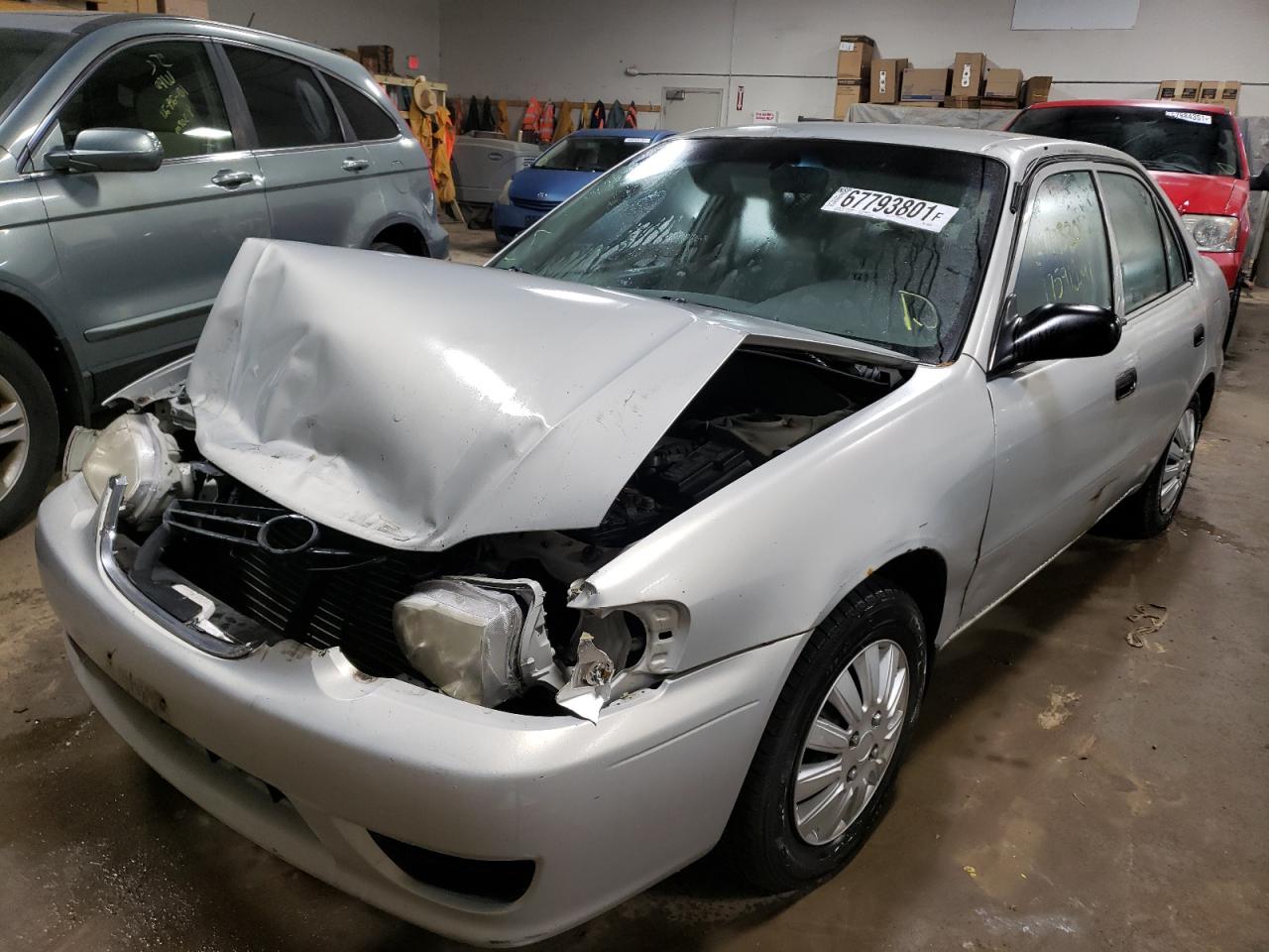 Photo 2 from auction – 2001 TOYOTA COROLLA CE with VIN 2T1BR12E61C386315