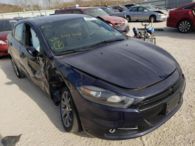 DODGE DART SXT 2014 with VIN 1C3CDFBB0ED742342 - Photo from auction