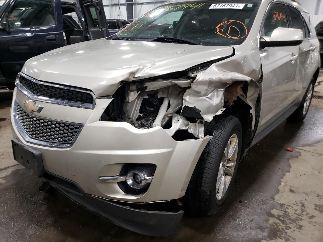 Photo 9 from auction – 2013 CHEVROLET EQUINOX LT with VIN 2GNFLNEK8D6294390