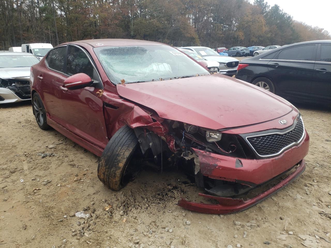 KIA OPTIMA LX 2015 with VIN 5XXGM4A73FG352003 - Photo from auction