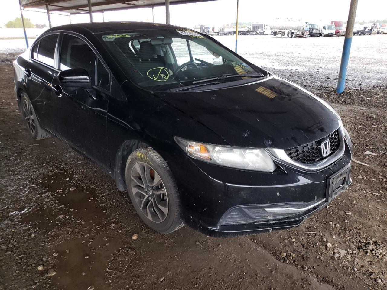 HONDA CIVIC EX 2015 with VIN 19XFB2F82FE005374 - Photo from auction