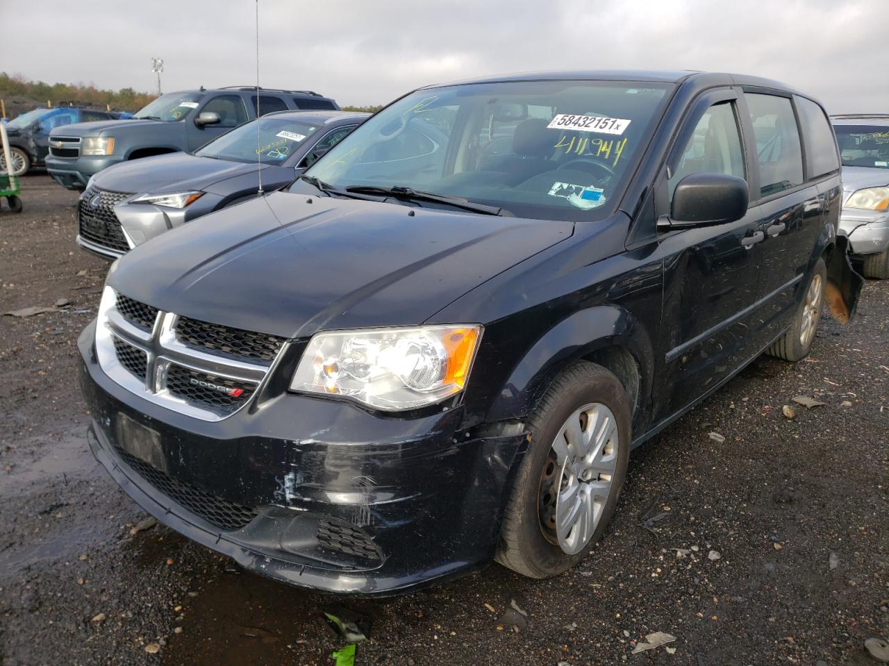 Photo 2 from auction – 2014 DODGE GRAND CARA with VIN 2C4RDGBG0ER411944